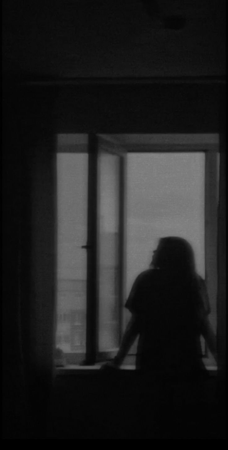 alone sad dp black