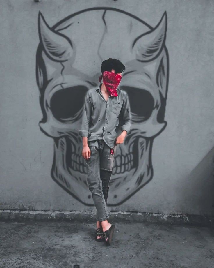 attitude boys dp black