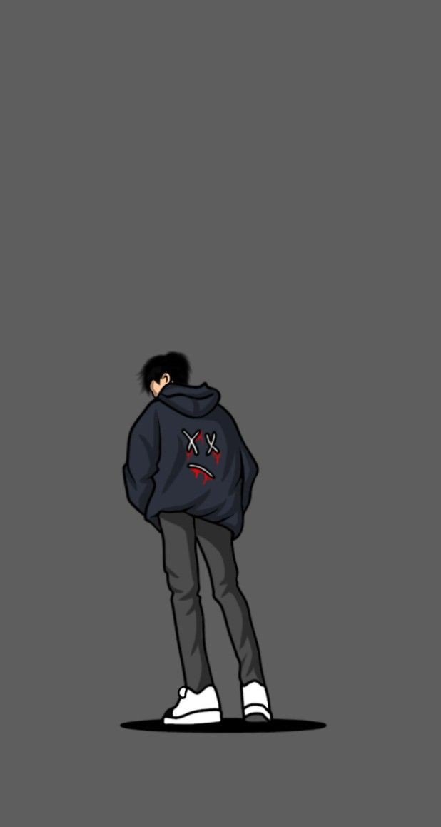 attitude boys dp black