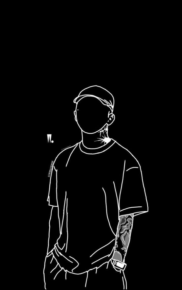 black dp sad boy