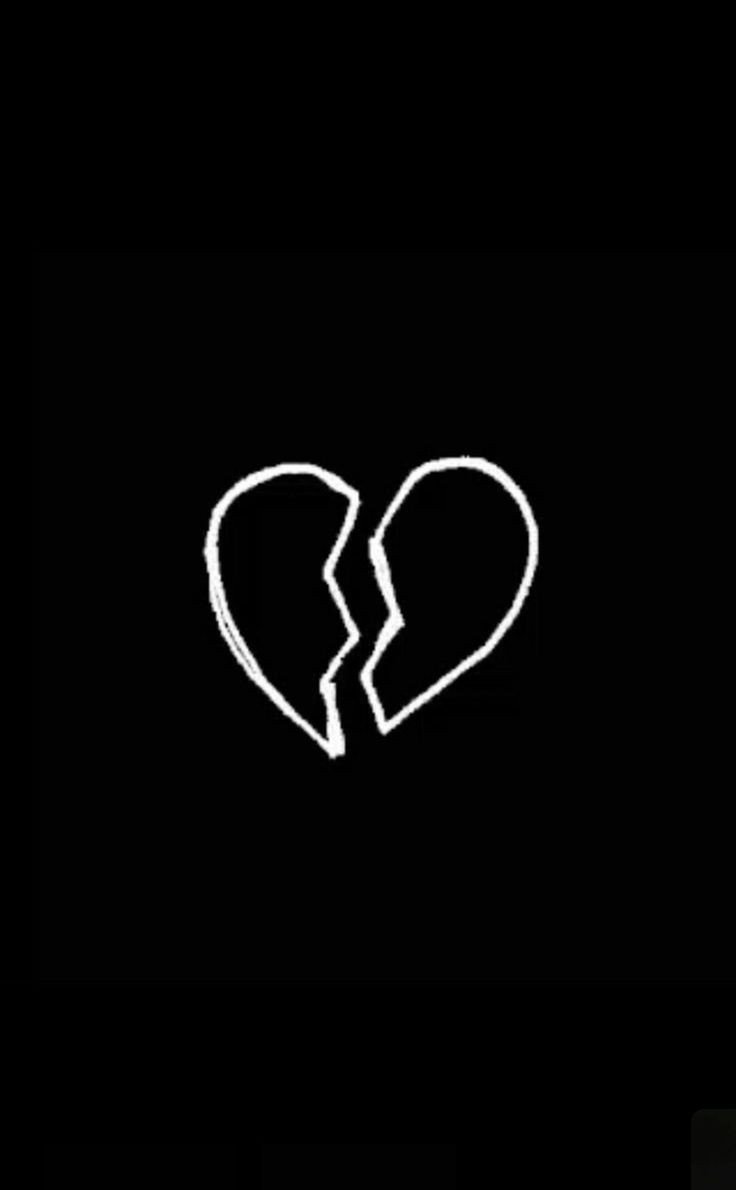 broken heart dp aesthetic girl