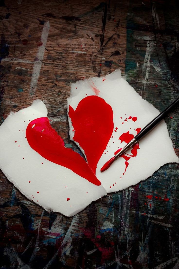 broken heart dp girl attitude for instagram