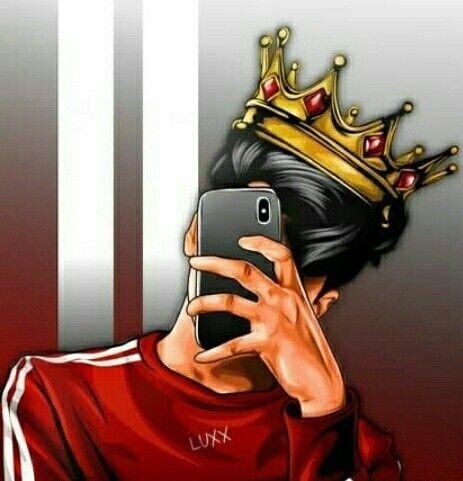 cartoon dp for boys attitude