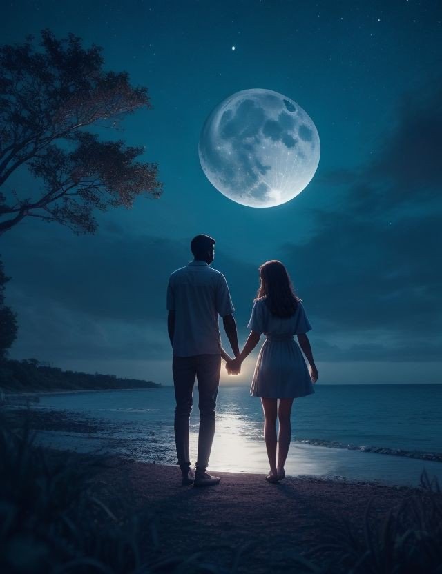 couple dp cartoon boy and girl