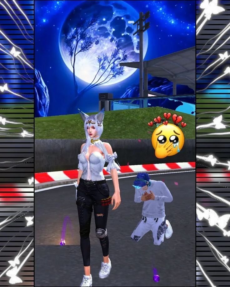 free fire dp attitude girl