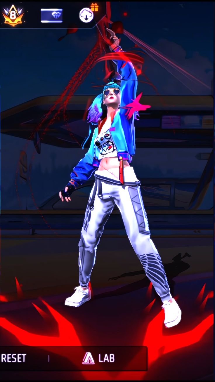 free fire dp attitude love