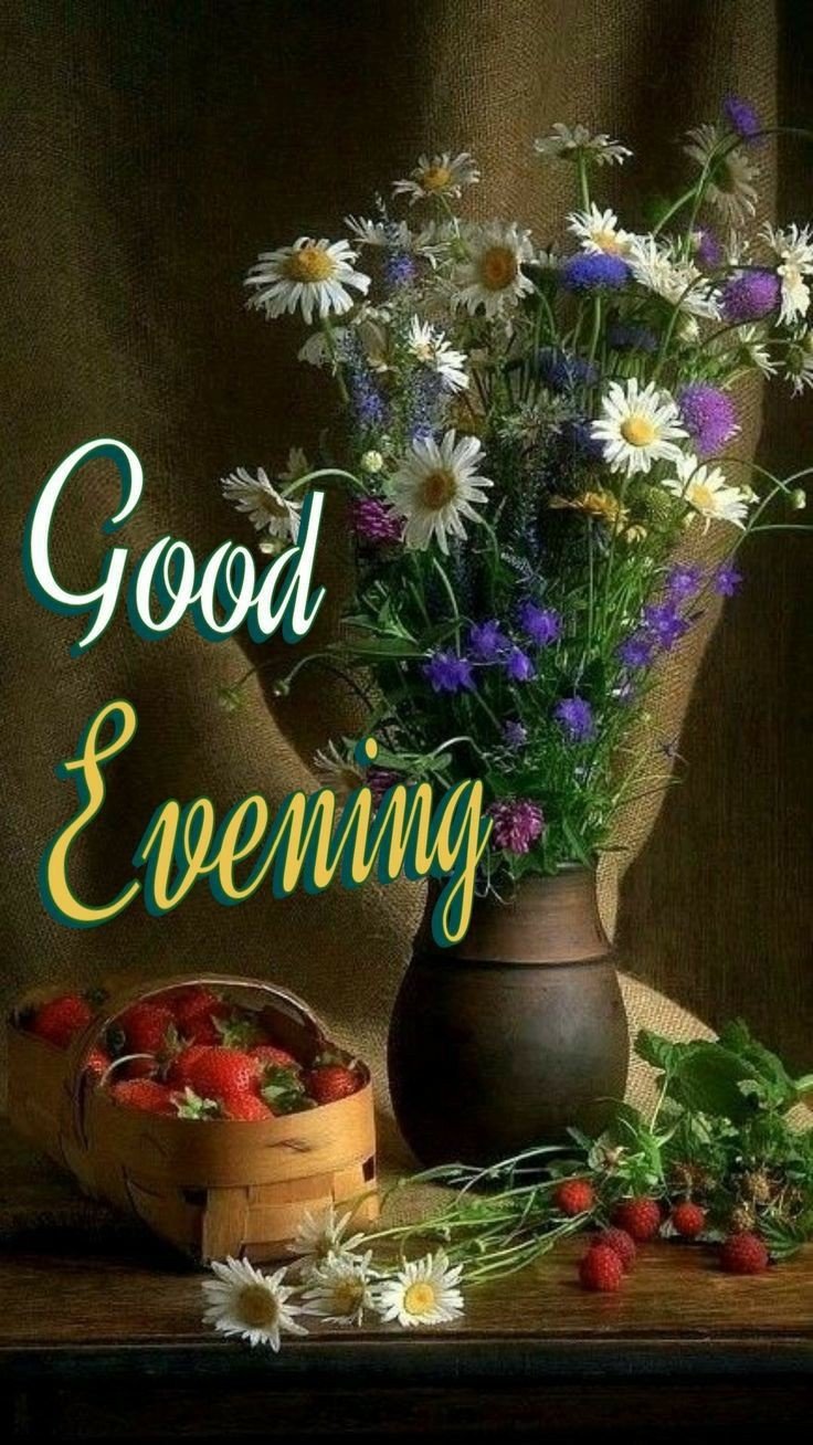 good evening images and messages