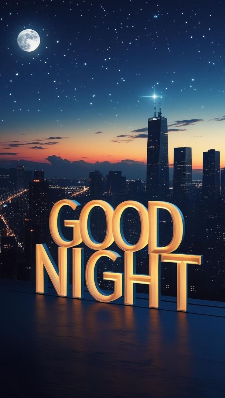 good night images and quotes in english