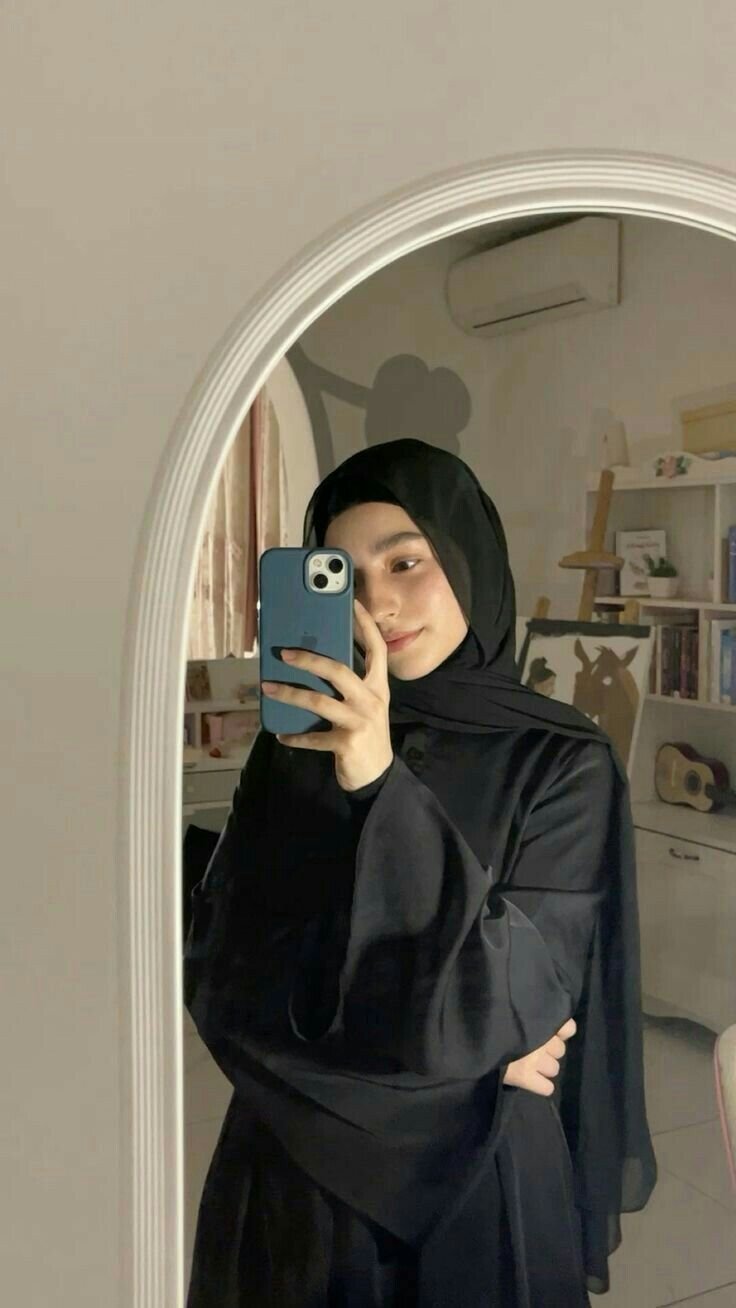 hijab girl dp aesthetic