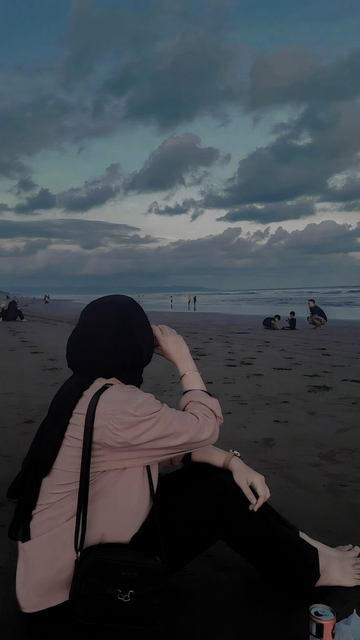 hijab girl dp aesthetic