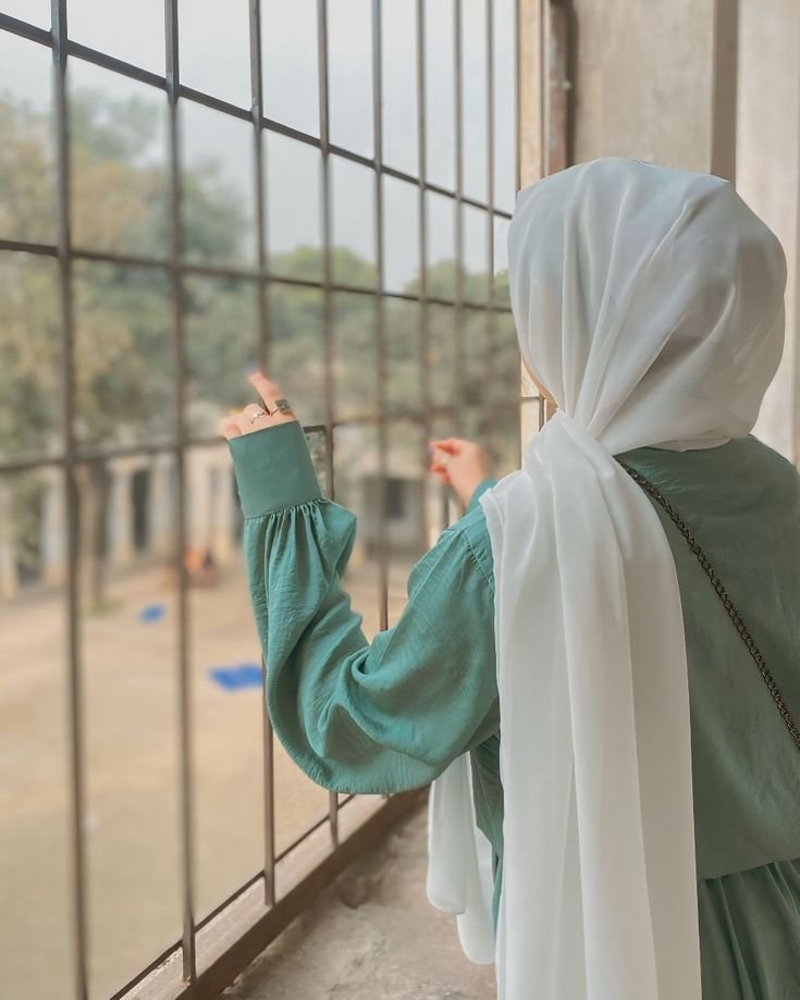 hijab girl dp aesthetic cartoon