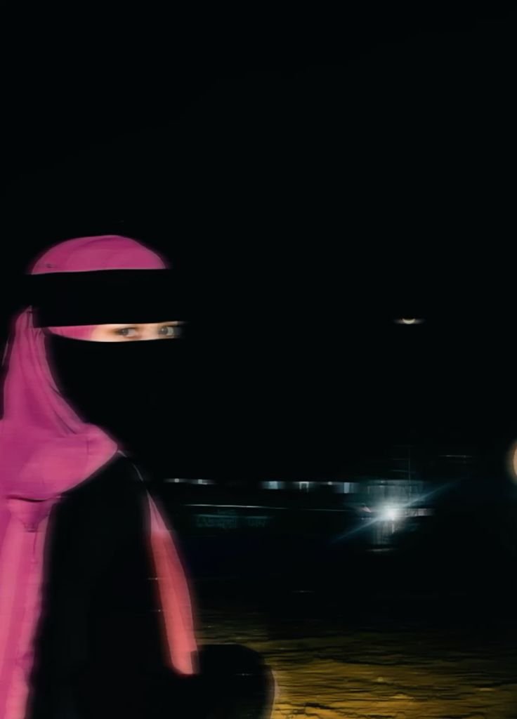 hijab girl dp aesthetic cartoon
