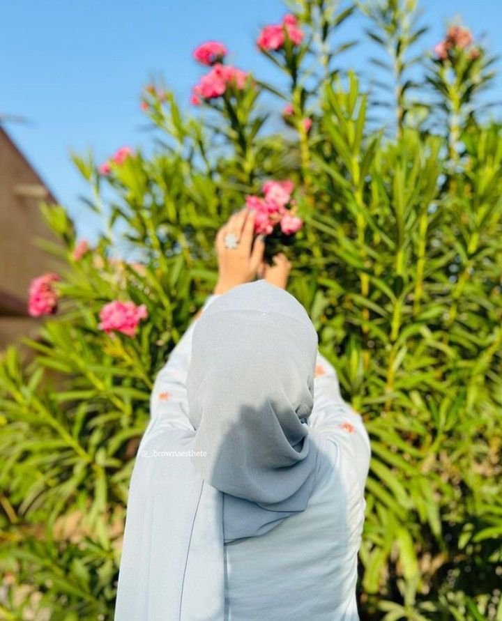 hijab girl dp ai