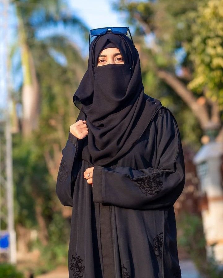 hijab girl dp allah