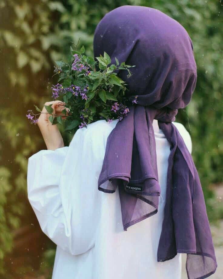 hijab girl dp anime for instagram