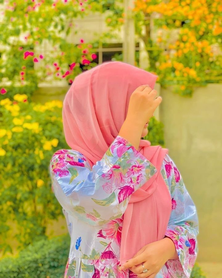 hijab girl dp attitude