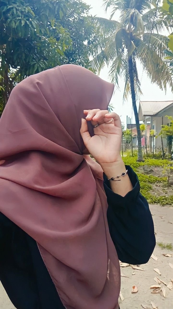 hijab girl dp attitude