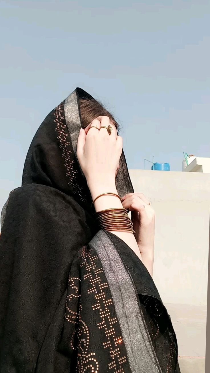 hijab girl dp attitude