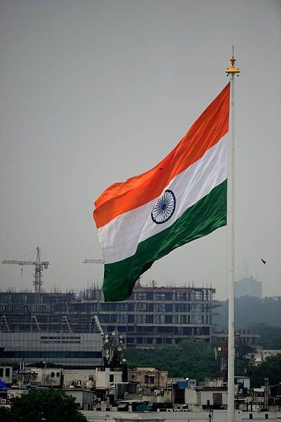 indian flag dp aesthetic