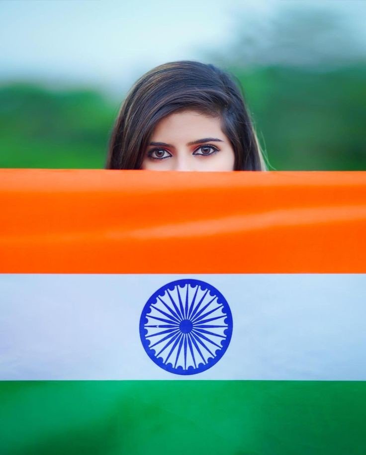 indian flag dp for whatsapp girl attitude