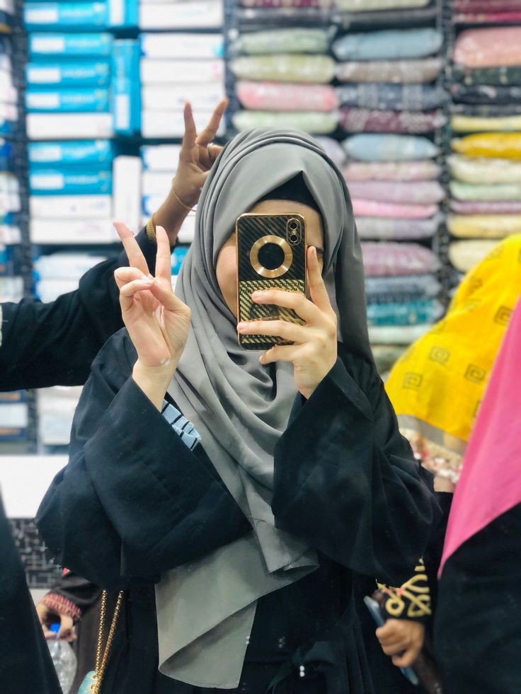 muslim girls dp back side