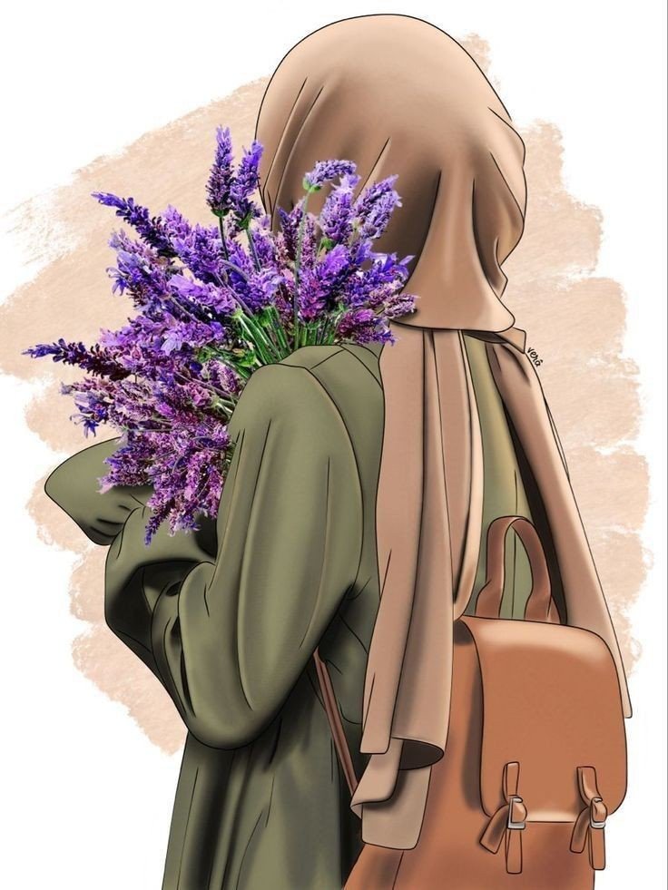 muslim girls dp back side