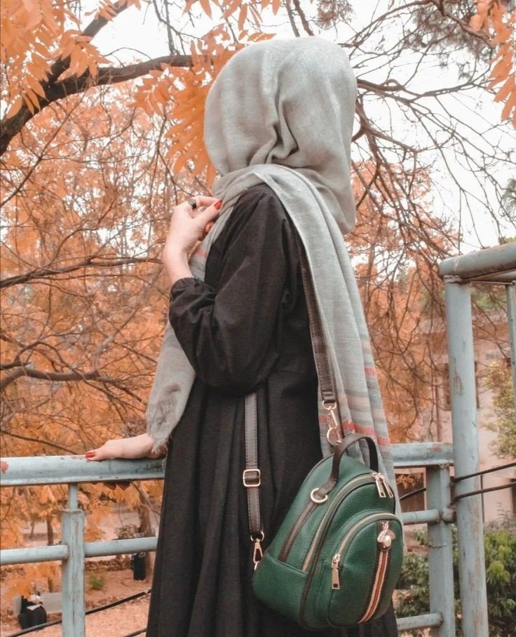 muslim girls dp back side