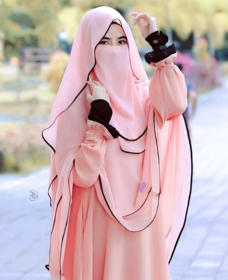 muslim girls dp black