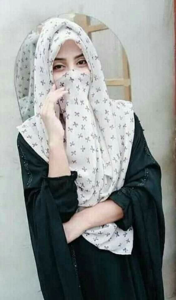 muslim girls dp black dress