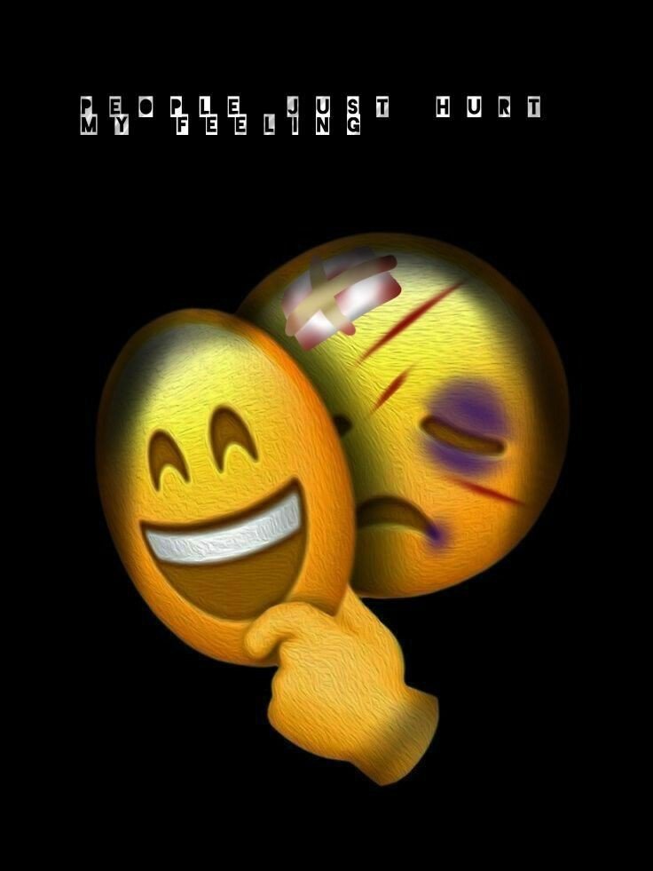 sad emoji dp boy attitude cartoon