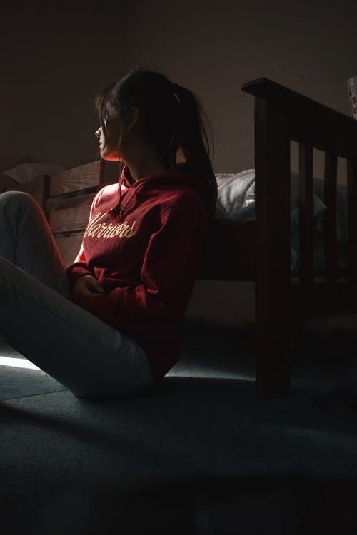 sad girl dp ai