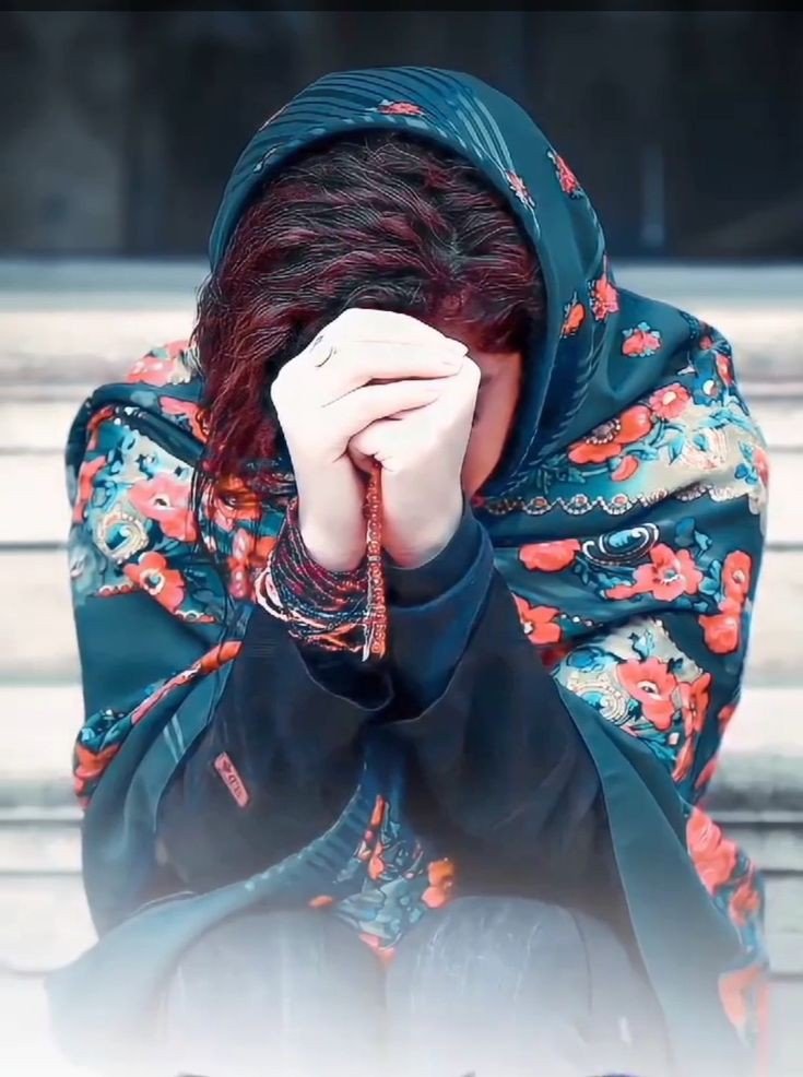 sad girl dp ai
