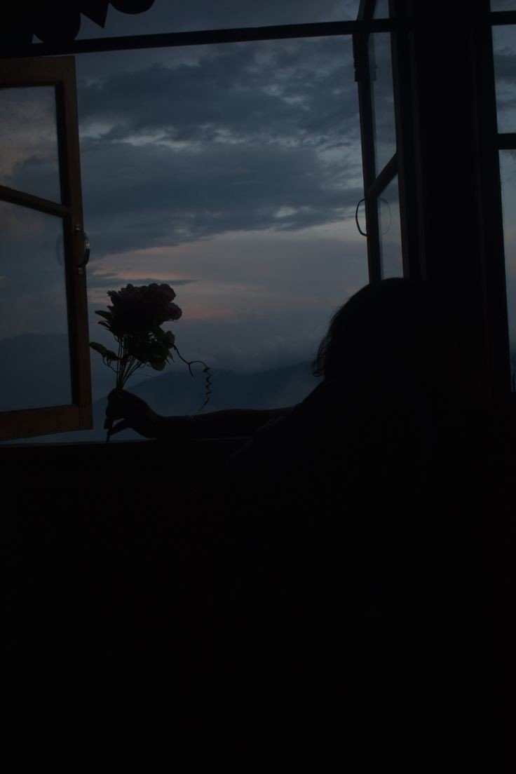 sad girl dp anime